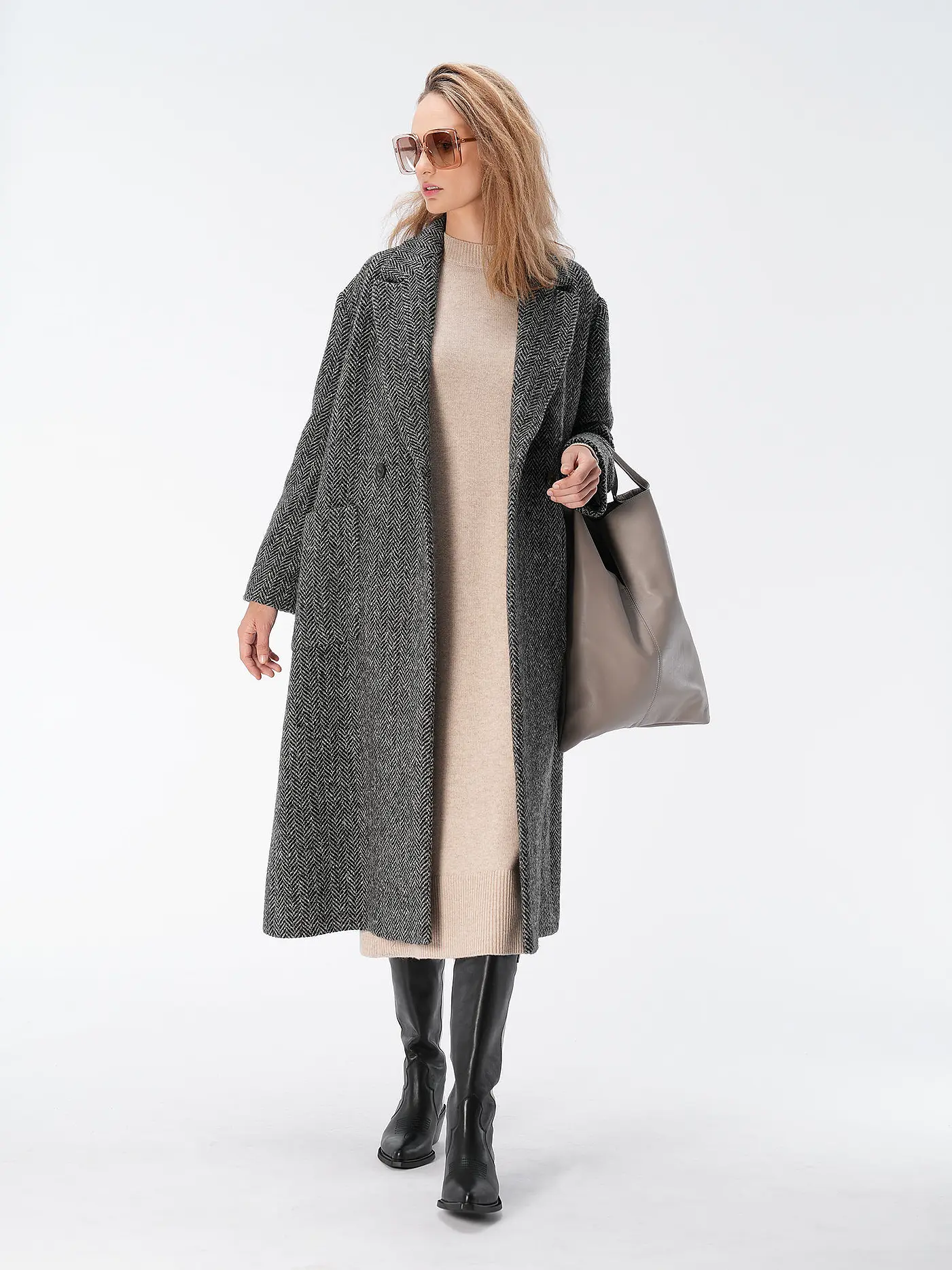 ECOALF | Midikleid TEJOALF | camel